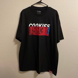 Brand new black cookies T-shirt without tags